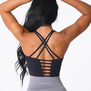 NVGTN Black Matrix Bra Top
